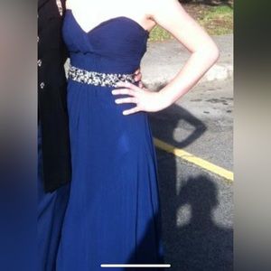 Formal dress worn one time